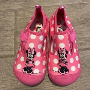 Disney Pink Minnie Mouse Water Shoes with Polka Dots